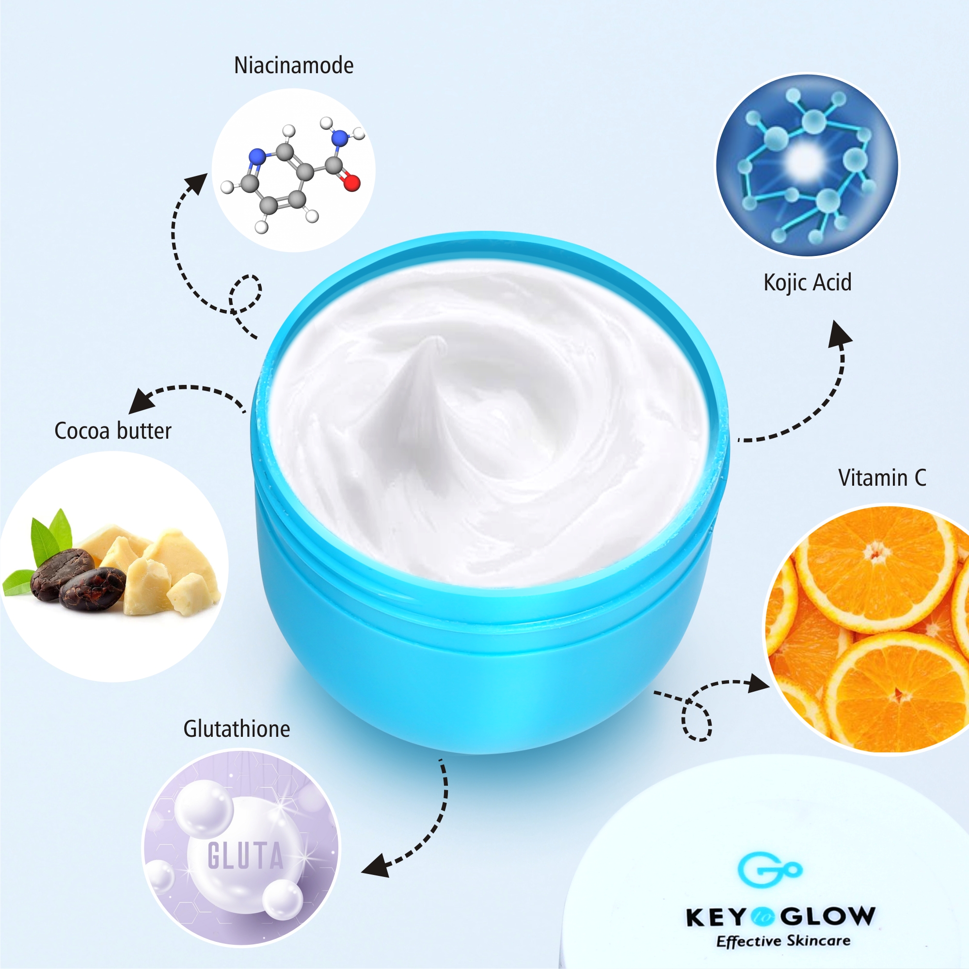 Key to Glow Hydrating Body Lotion for Glowing Skin